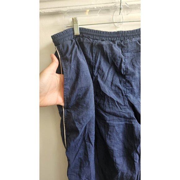 Christian Dior Blue Vintage Mens Track Pants Nylon Size M - Picture 2 of 10
